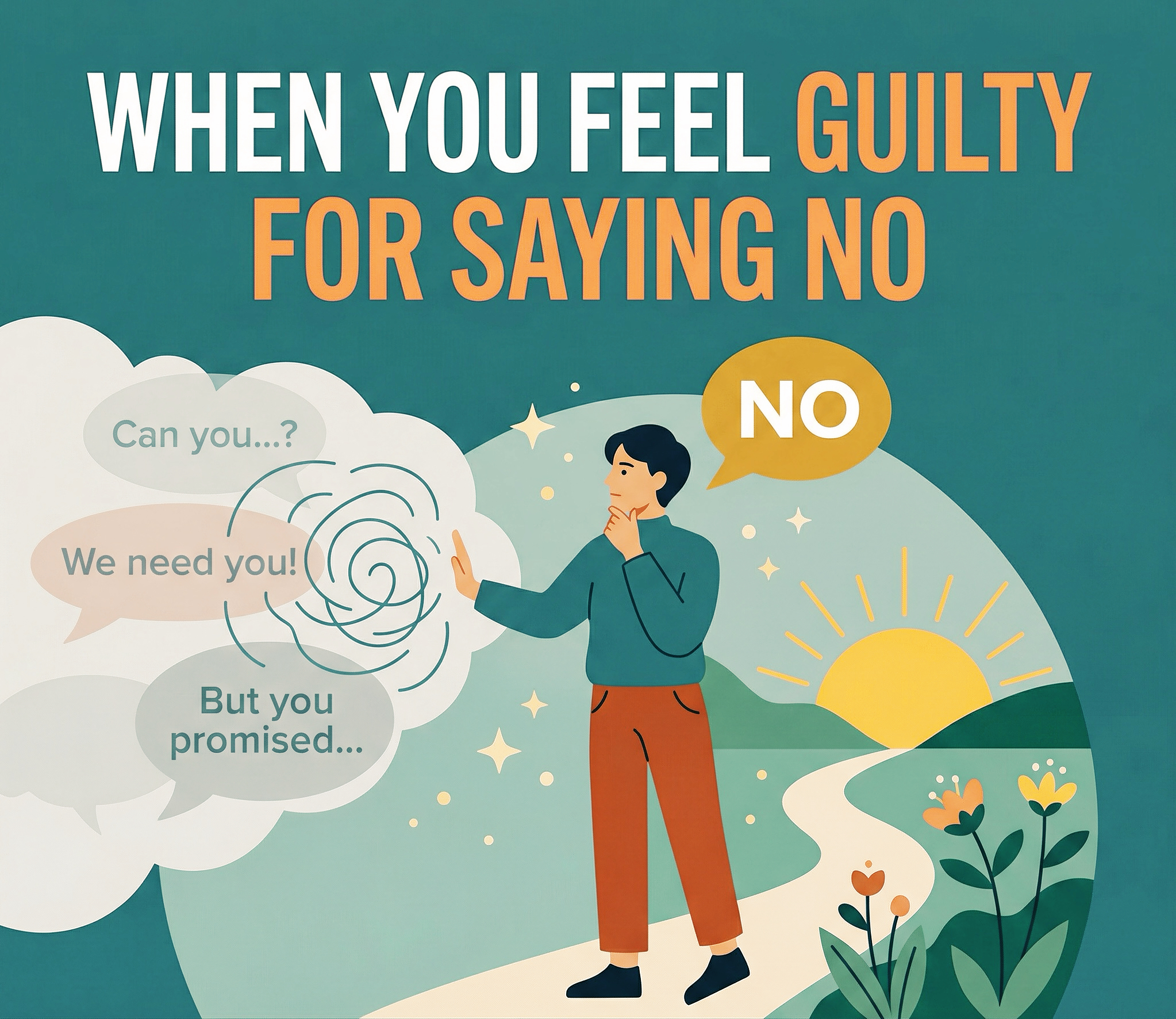 When You Feel Guilty for Saying No