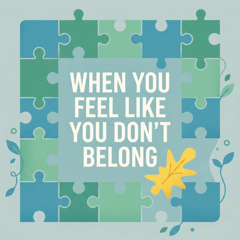 When You Feel Like You Dont Belong