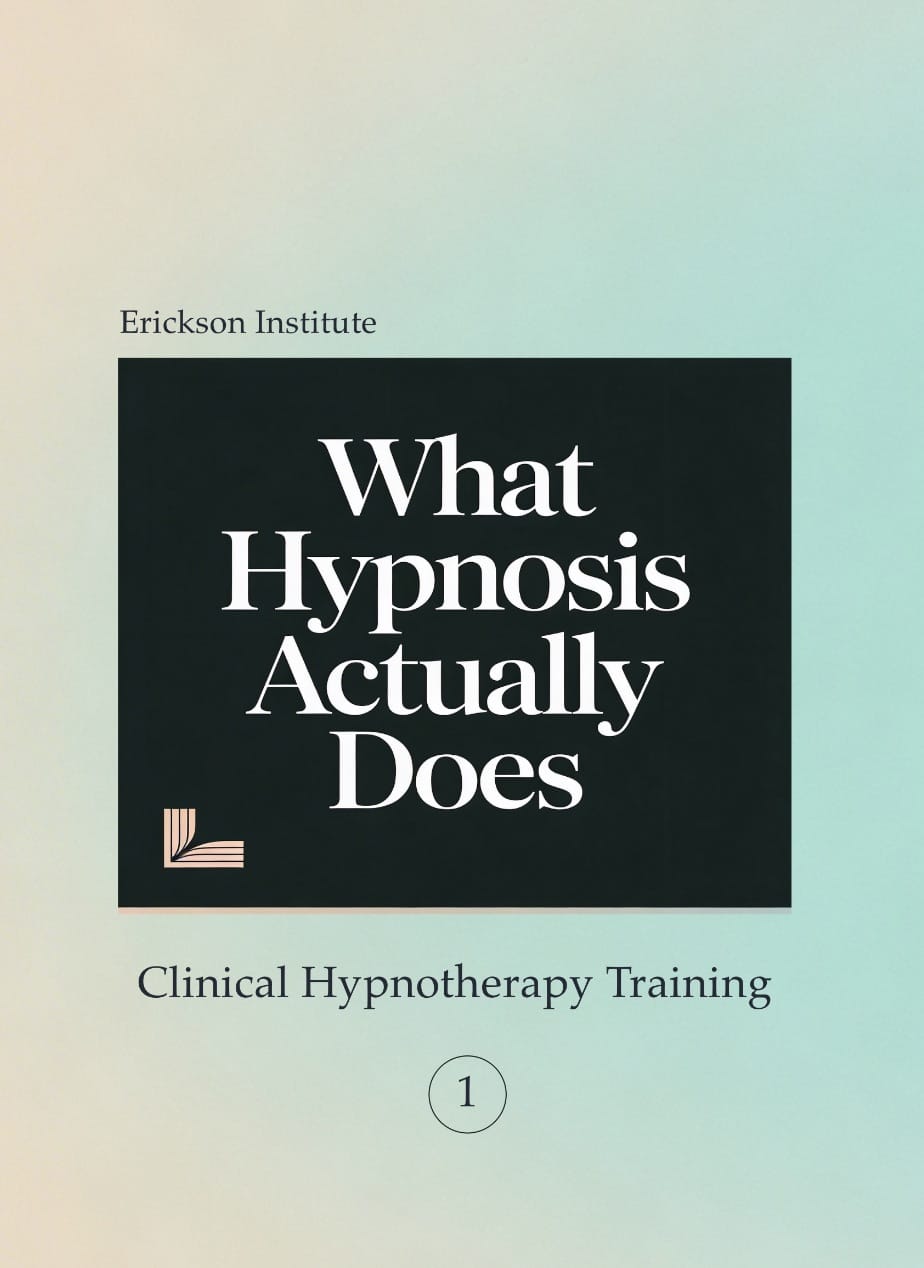 What Hypnosis Actually Does